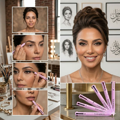 Tawakkul – 4 in 1 Makeup Pen | Lip Liner, Eyeliner, Eyebrow Pencil & Highlighter